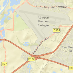 Saint-Jacques-de-la-Lande Street Map