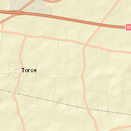 Torcé Street Map