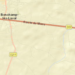 Bonchamp-lès-Laval Street Map