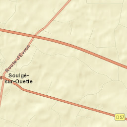 Soulgé-sur-Ouette Street Map