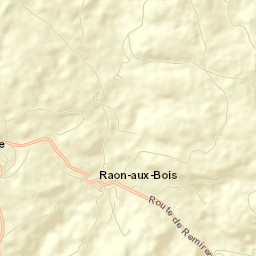 Raon-aux-Bois Street Map