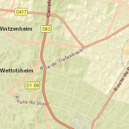 Wettolsheim Street Map