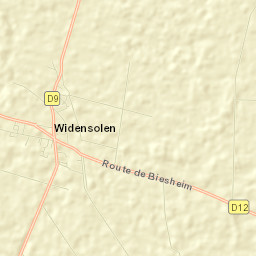 Widensolen Street Map