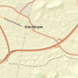 Denzlingen Street Map