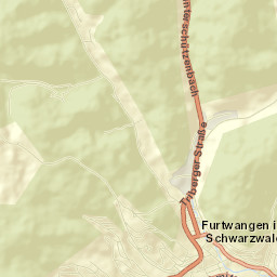 Furtwangen Street Map