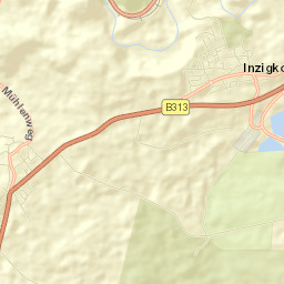 Inzigkofen Street Map