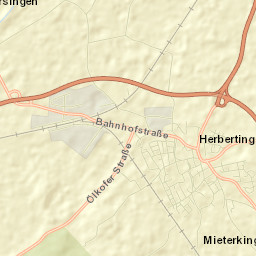 Herbertingen Street Map
