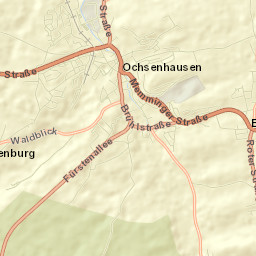 Ochsenhausen Street Map
