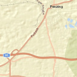Penzing Street Map