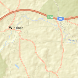 Windach Street Map