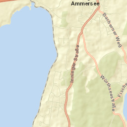 Inning am Ammersee Street Map