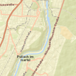 Pullach im Isartal Street Map