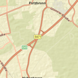 Putzbrunn Street Map