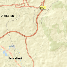 Ebersberg Street Map