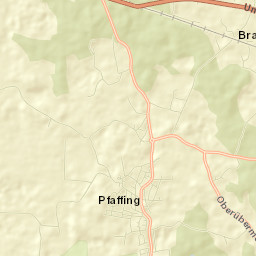 Pfaffing Street Map