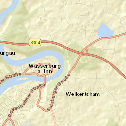 Wasserburg am Inn Street Map
