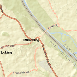 Tittmoning Street Map