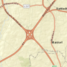 Sattledt Street Map