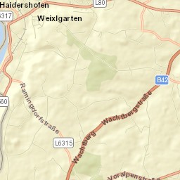 Haidershofen Street Map
