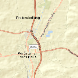 Purgstall Street Map