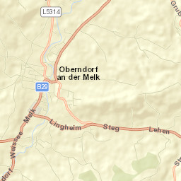 Oberndorf an der Melk Street Map