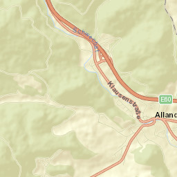 Alland Street Map