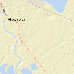 Alsózsolca Street Map