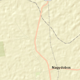 Nagydobos Street Map