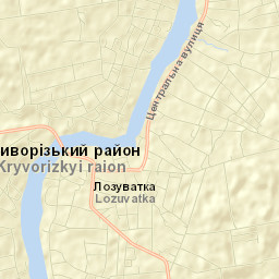 Lozuvatka Street Map