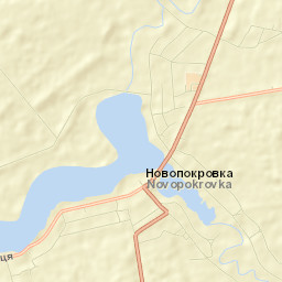 Novopokrovka Street Map