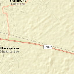 Sverdlovs’ka Mis’krada Street Map