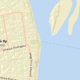 Chyorny Yar Street Map