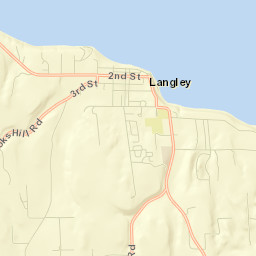 Langley Street Map
