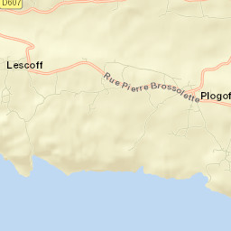 Plogoff Street Map