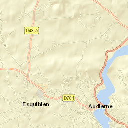 Esquibien Street Map
