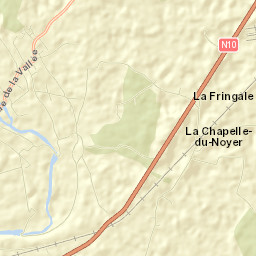 La Chapelle-du-Noyer Street Map