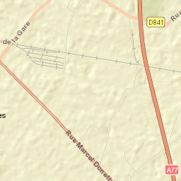 Pannes Street Map
