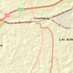 Courtenay Street Map