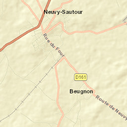 Neuvy-Sautour Street Map