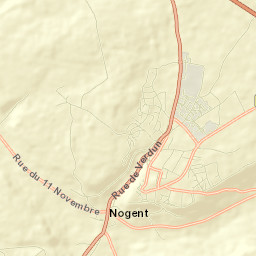 Nogent-le-Bas Street Map