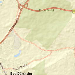 Bad Dürrheim Street Map