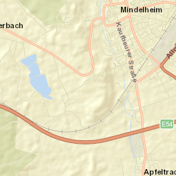 Mindelheim Street Map