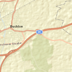Buchloe Street Map