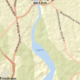 Landsberg am Lech Street Map