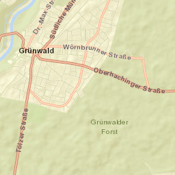 Grünwald Street Map