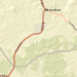 Moosdorf Street Map