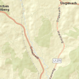Ungenach Street Map