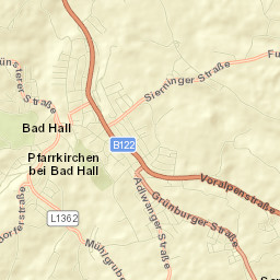 Pfarrkirchen bei Bad Hall Street Map