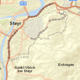 Sankt Ulrich bei Steyr Street Map