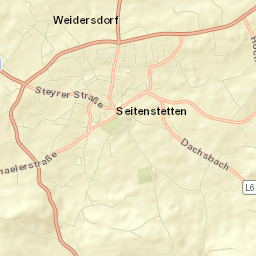 Seitenstetten Markt Street Map